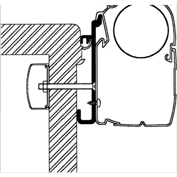 Thule Adapter Rapido Serie 7, 8, 9, Länge 3 M – Bild 2