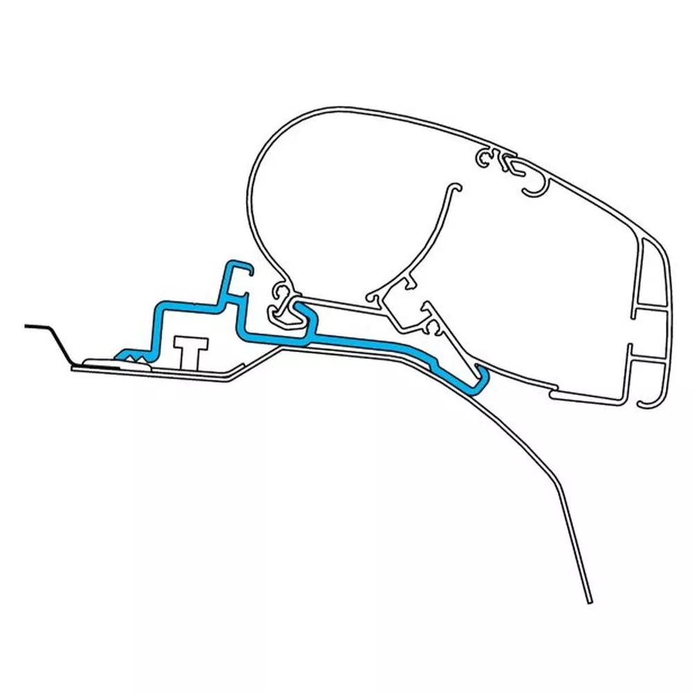 Dometic PR 2000 Markisen-Adapter Für Pössl-Fahrzeuge Mit Skyroof