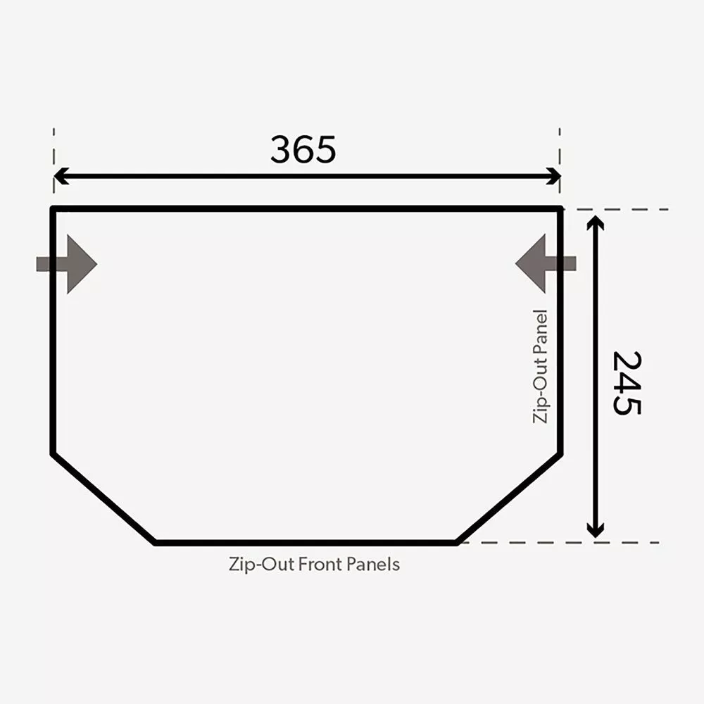 Aufblasbares Vorzelt Dometic Pop Air Pro 365 Für Eriba / Trigano – Bild 4