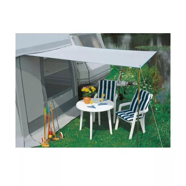 Wohnwagen-Sonnendach DWT Flora, Grösse 3, Hellgrau – Bild 3