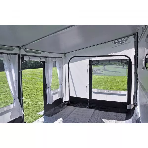 Ganzjahres-Vorzelt Hahn Zelte Friesland, Linkseinzug â Bild 4