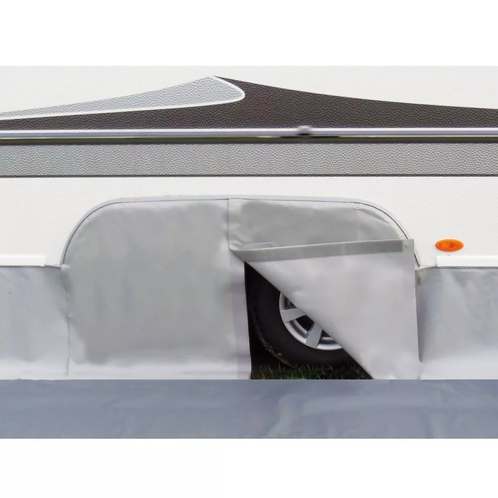 Hindermann Wohnwagen-Radkastenabdeckung Hobby