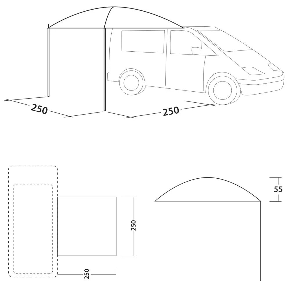 Bus-Sonnendach Easy Camp Flex Canopy â Bild 2