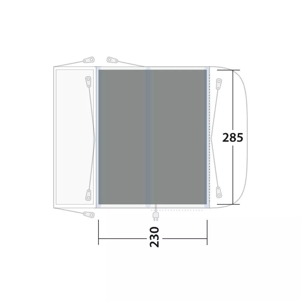Outwell Teppich Newburg 240 / Waystone 240 â Bild 2