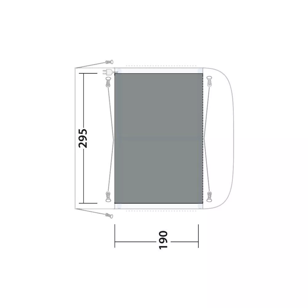 Outwell Teppich Parkville 200 â Bild 2