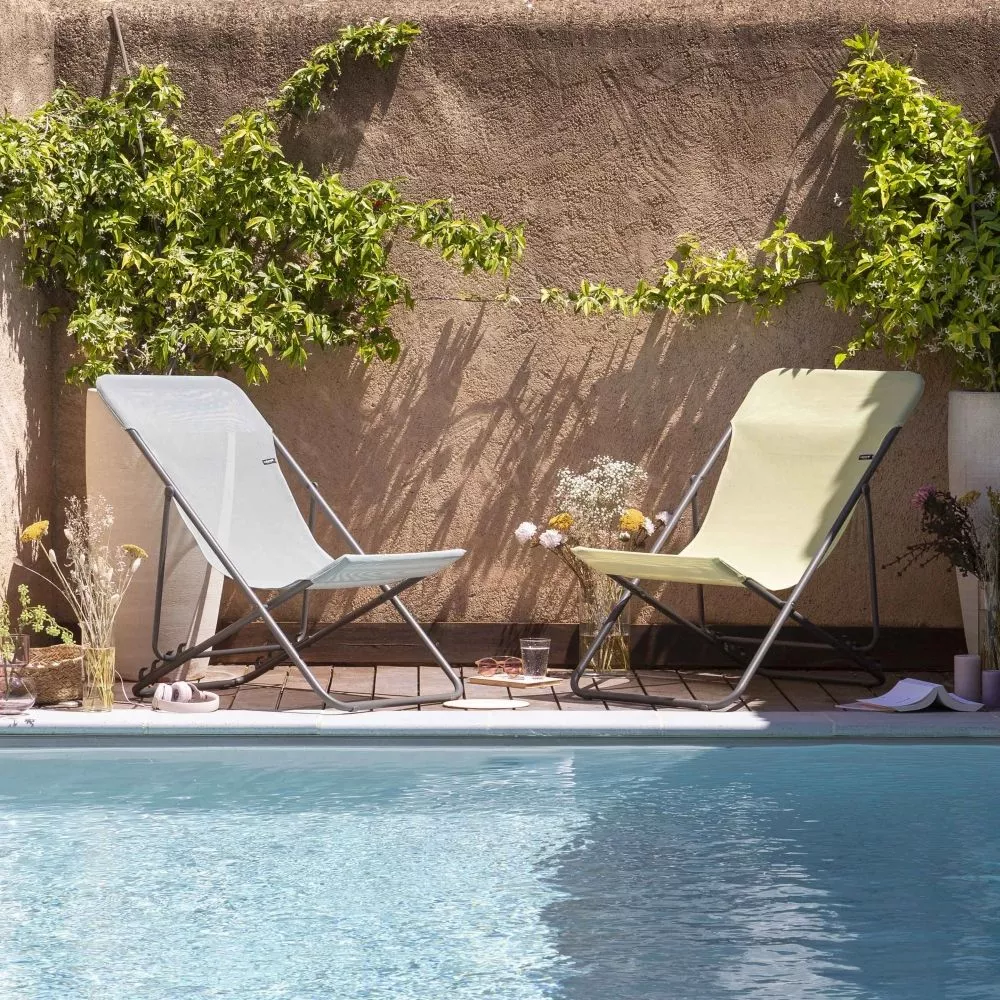 Liegestuhl Lafuma Maxi Transat, Etamine – Bild 3